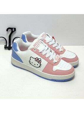 Hello Kitty Casual Court Sneaker By Sanrio Women Size US 8 Fits True To Size NWT